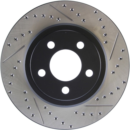 Centric Parts Sport Drilled/Slotted Brake Rotor, 127.63062L 127.63062L